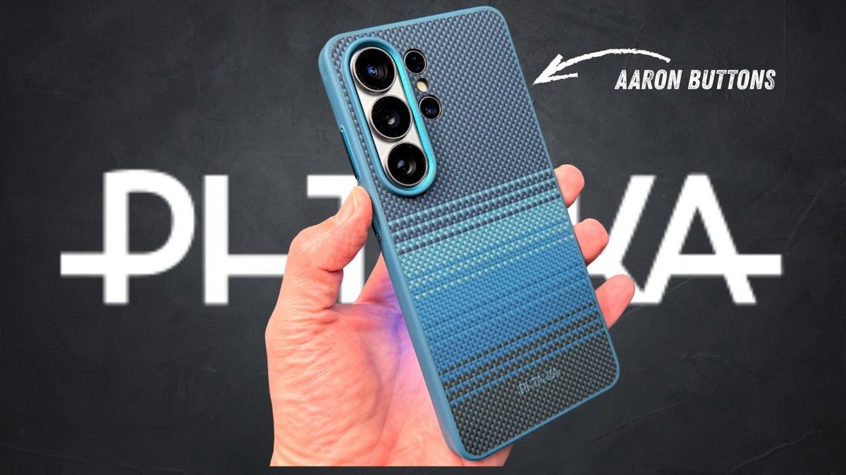 🚨 New Video 

Is This the BEST S26 Ultra Case? Pitaka Cairn with AARON Button Review!

youtu.be/F8KFkTbPh8E
