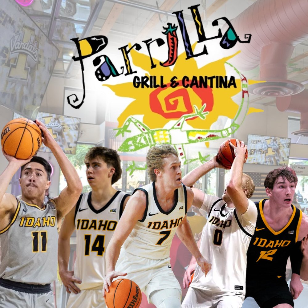 supportVSF's tweet photo. Join us at 6:00 p.m. tonight at Parrilla Grill (503 Idaho st) for a Vandal fan fest. Expect the Band, Cheer and even special guests @vandalmtennis. 

Free to attend. Come in Silver and Gold. Go Vandals! https://t.co/LvODSBPLlO