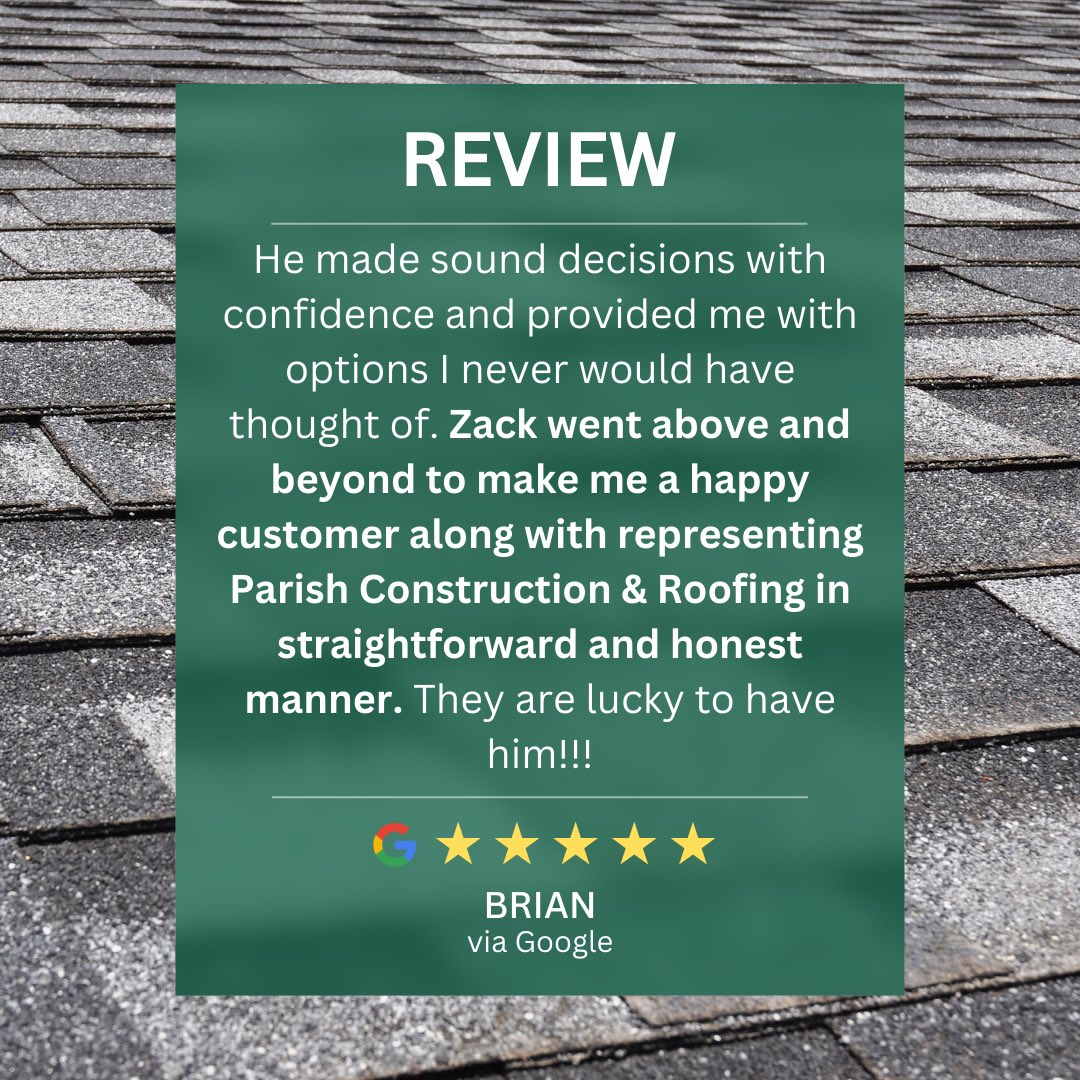 Parish Construction and Roofing tweet media