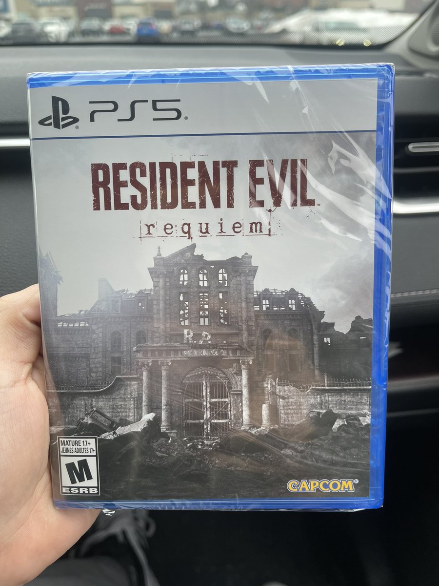 Found a copy! #ResidentEvilRequiem