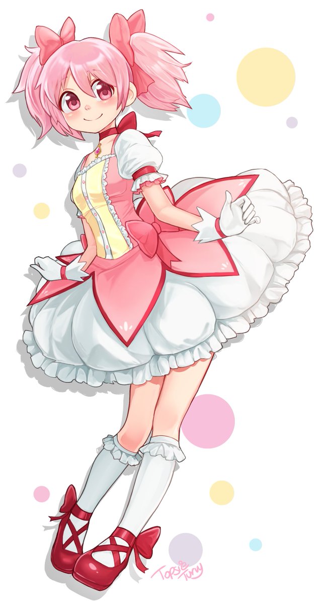 Madoka Kaname - sketch vs render 🎀