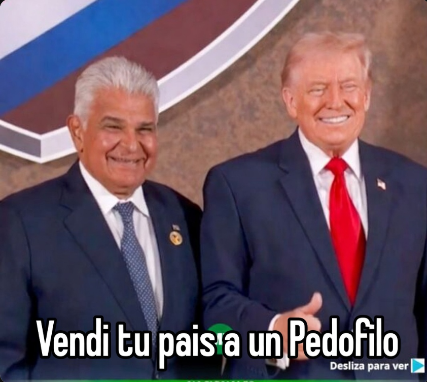 melisarivas24's tweet photo. Ya es hora de sacar a este miserable de Mulino de la presidencia , Panameños no es justo que este maldito haya vendido Panama a estos gringos pedofilos #yanquigohome https://t.co/oKg3AYdHiT