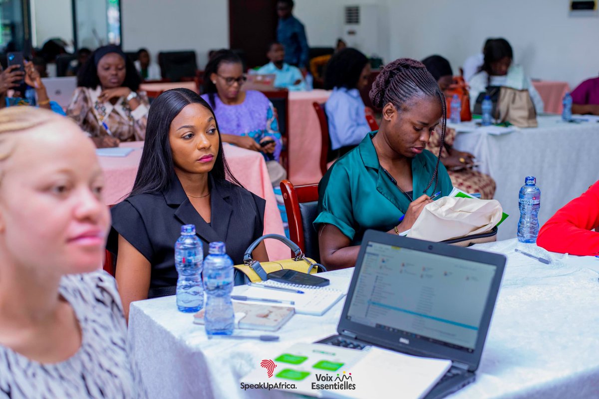JeunesEnAction2's tweet photo. Lancement à Kinshasa, ce samedi 07 mars 2026 au #BatimentJaune  de l’atelier du programme de mentorat pour les femmes leaders engagées dans la lutte contre le paludisme en RDC dans le cadre du projet #VE_PALU de @SpeakUpAfrica1

#Mentorat #VoixEssentiELLES https://t.co/IlFzUnxuPl