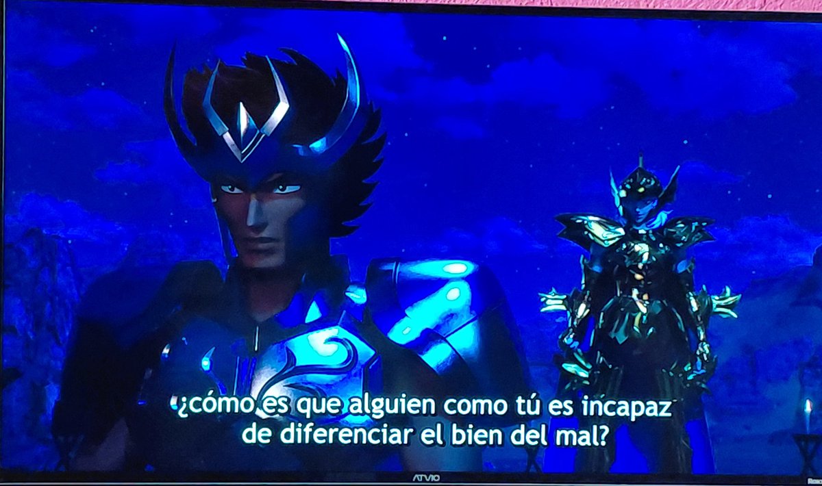 Blumen_Moonage's tweet image. Paren todo hay escenas de Cefeo vs Afrodita 
#SaintSeiya #CGI