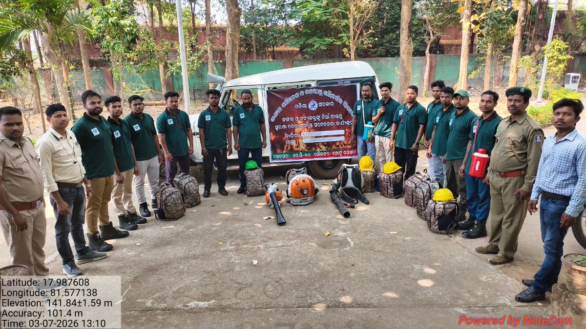 “Forest Fire Fighters – Guardians of Green.”
#malkangiriforestdivision
<a href="/pccfodisha/">PCCF & HoFF Odisha</a> <a href="/PCCFWL_Odisha/">PCCF WL & CWLW, Odisha</a> <a href="/ForestDeptt/">Odisha Forest, Env. and Climate Change Department</a> <a href="/CAMPAODISHA/">CAMPA ODISHA</a> <a href="/GaneshRamBJP/">Ganesh Ram Singkhuntia</a> <a href="/dm_malkangiri/">Collector & DM, Malkangiri</a>