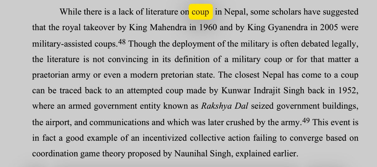 newreck's tweet photo. @ShekharGupta I heed to your knowledge on Srilanka &amp; Nepal..mine is based on cursory readings..though some serious research also available on Nepal. link

https://t.co/N2rWAkvjiP

Bangladesh arguably not so distant..2009 BGR revolt &amp; foiled 2011-12 Coup. Link 

https://t.co/OxIpgrpqlM https://t.co/l3Uo6sUXyH