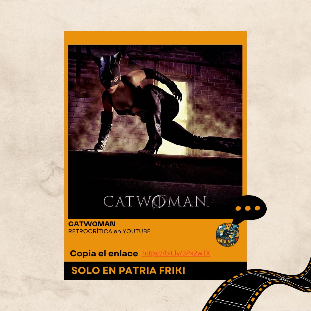 CATWOMAN (2004) 😼💥
La “película” que intentó crear una franquicia sin entender NADA de DC ni de los cómics.
RETROCRÍTICA SIN PIEDAD en YouTube 🎬
👉 MIRA EL VÍDEO COMPLETO: bit.ly/3Pk2wTX
#Catwoman #DC #Retrocrítica #PelículasMalas #PatriaFriki