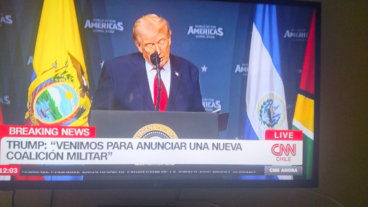 Que irresponsable el Presidente Kast. ¿Sabía que asistiendo a Miami comprometería a la diplomacia chilena y a las FFAA de nuestro país en este proyecto? y ¿Por qué no informó a quien hoy lidera la política exterior de Chile y es el Comandante en Jefe de las FFAA de nuestro país?