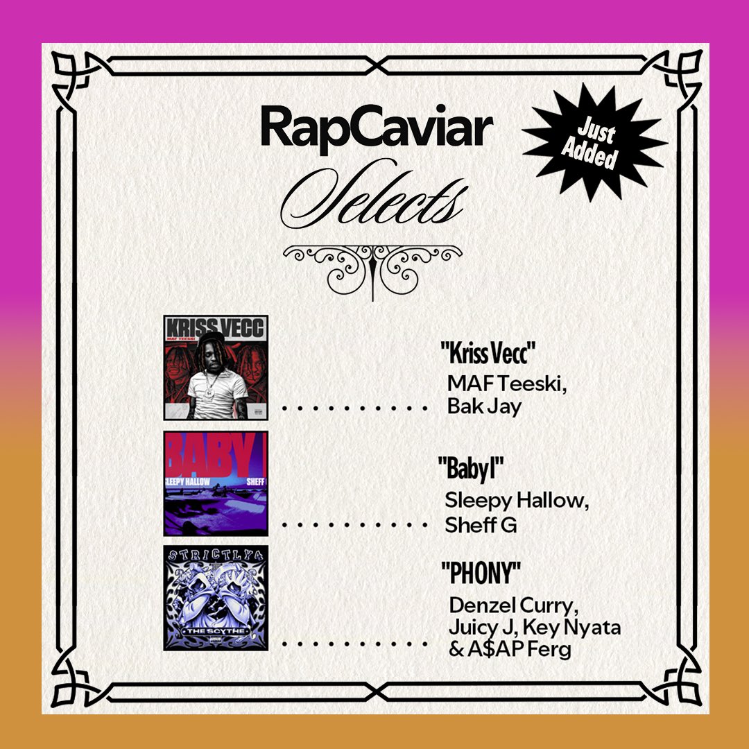 RapCaviar tweet media