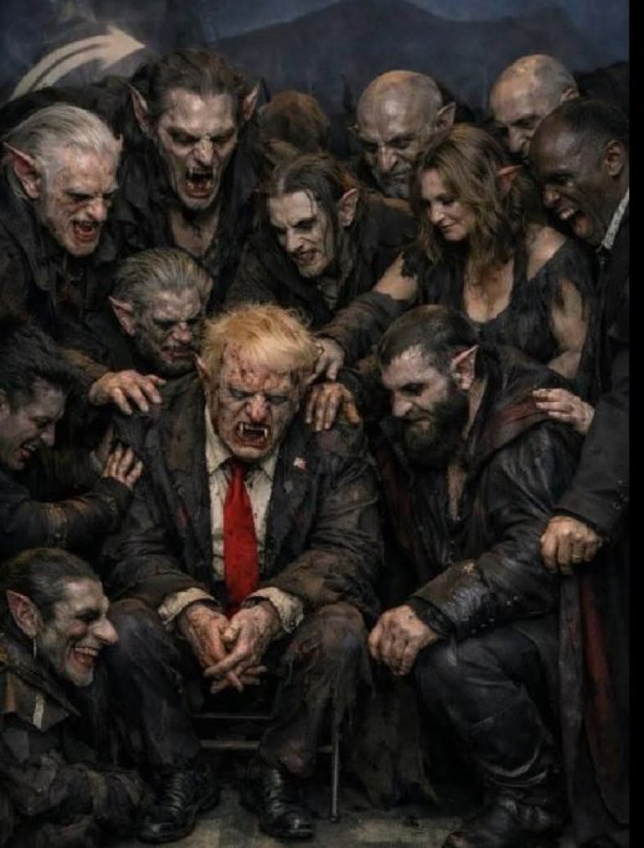 The best depiction I’ve seen of the devils who run America 

Aka The Epstein Class