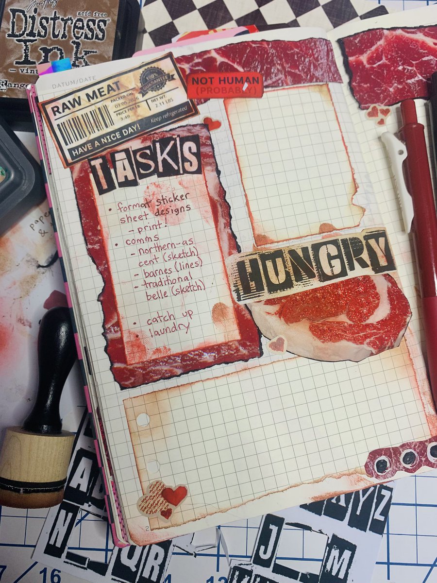 People keep asking me where I got my meat paper from so I’m literally photographing Meat to make more freaky meat paper for yall to use