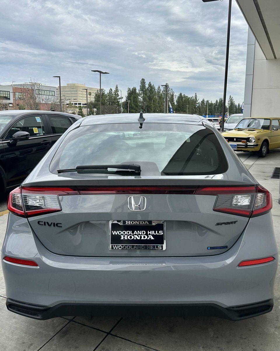 KeyesHonda's tweet photo. Hit the road with style and sustainability — Civic Hybrid Sport taking the lead. 🚗🌿

#whhonda #civic #civichybrid #hondacivic https://t.co/WkiQSdzWHc