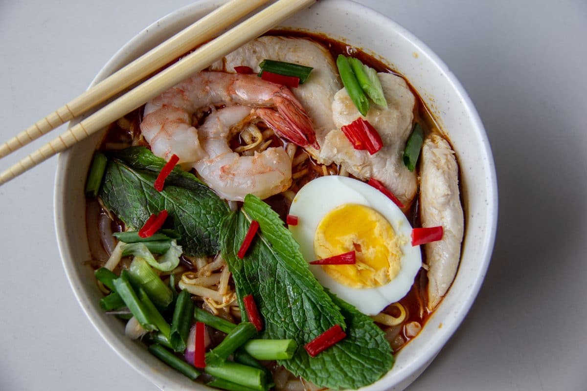 CompassandFork's tweet photo. An Asian classic! Why This Simple Prawn Laksa Recipe is the Best https://t.co/sVbzg1oR7F #asian #recipes #recipeoftheweek https://t.co/89pO6Alz5m