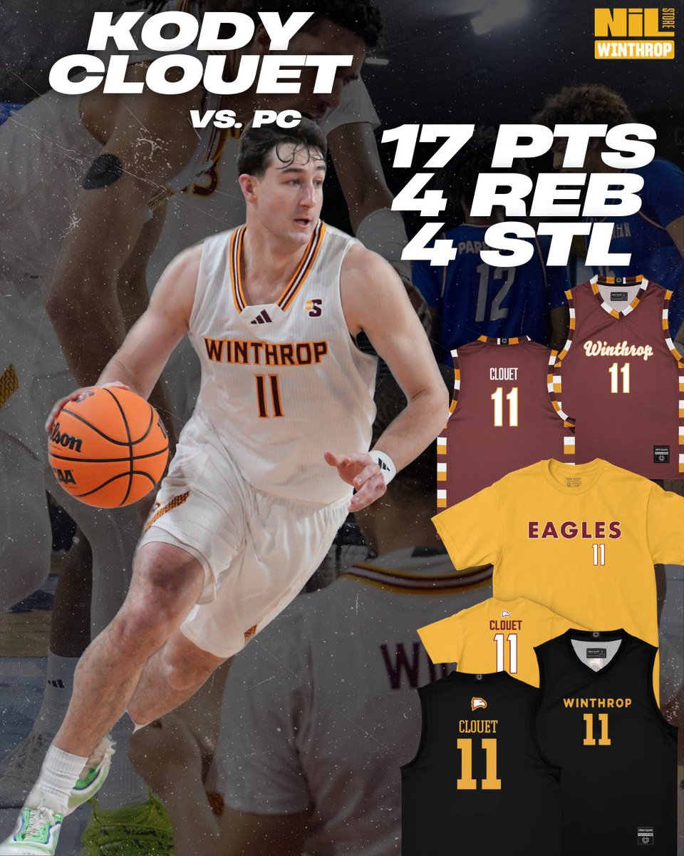 The NIL Store for Winthrop Athletes tweet media