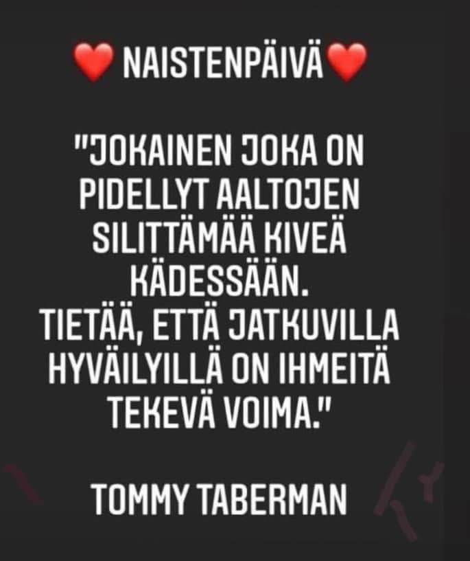 Nieminentoni's tweet photo. #naistenpäivä https://t.co/vC1oirTZcU