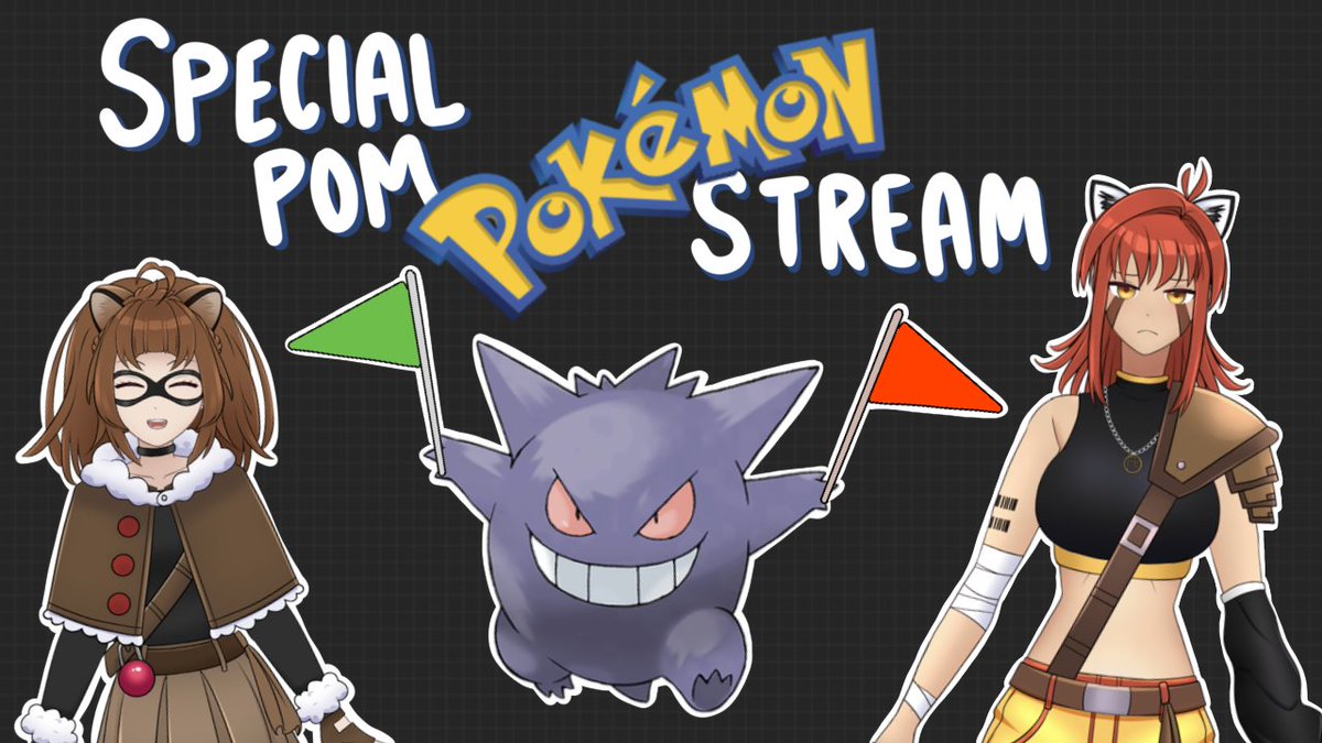 pom POKO POKEMON THEMED STREAM
we're gonna choose voicelines and pick faves and green flag/red flag pokemon faves and

....... LIVE NOW