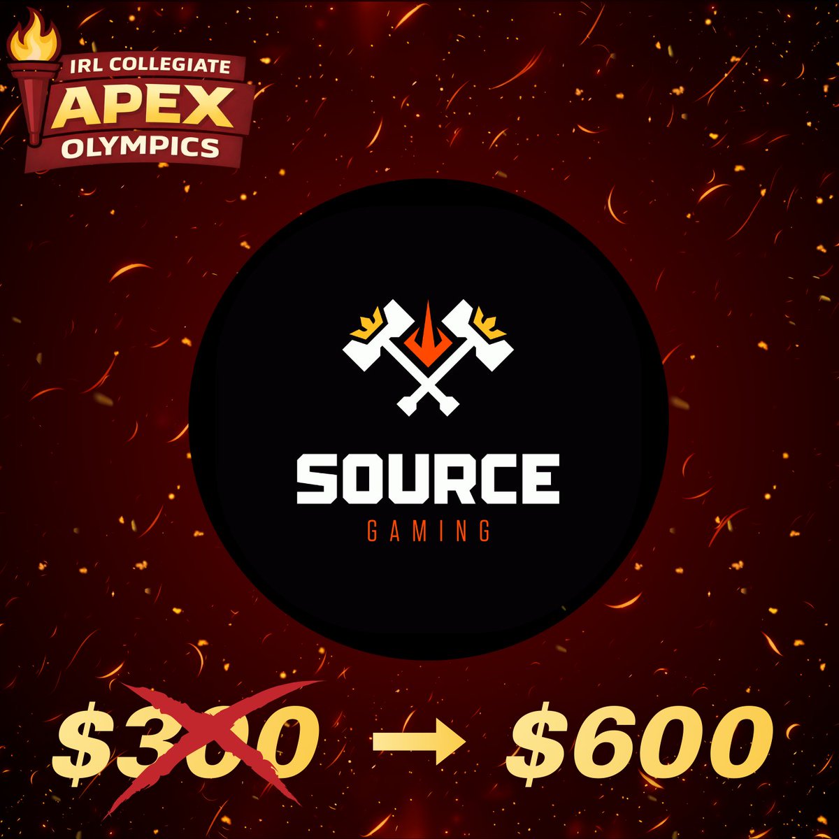 Now it WOULDN'T be a <a href="/ZephyrCasts/">Benjamin Fossitt 🤠</a> event without a prize pool to compete for! 😈😈

Our friends over at <a href="/SourceGamingTV/">Source Gaming</a> love the collegiate scene as much as we do and have decided to DOUBLE our prize pool! 😱😱

Tune in on March 10th-11th at 2pm CST to catch the action LIVE!