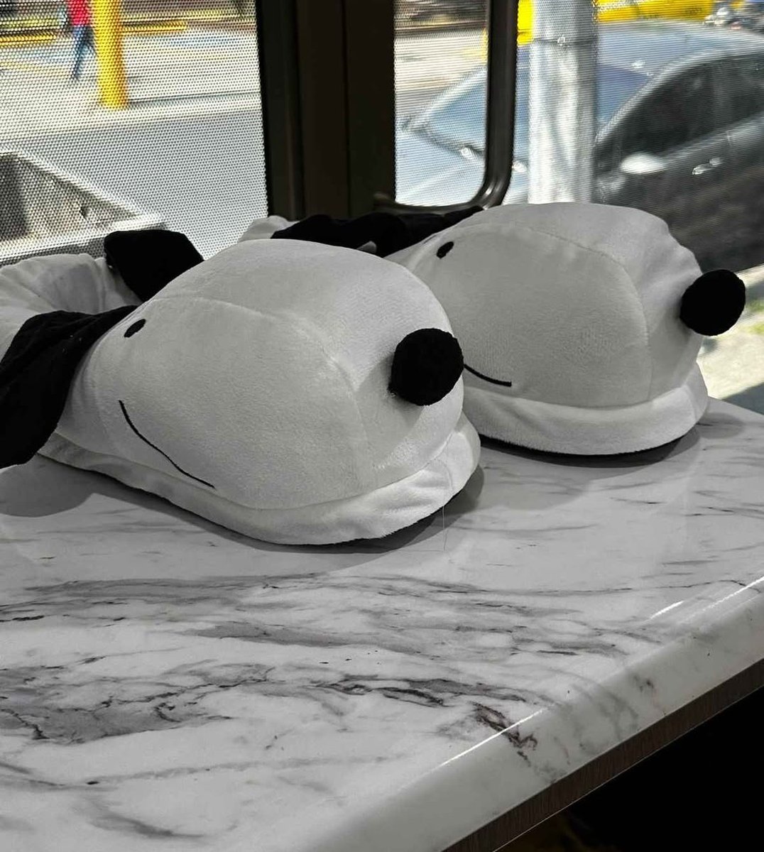 Maggi_Store's tweet photo. *THE PEANUTS*  Pantuflas  *SNOOPY*😍😍😍🤍🖤🤍
✨ Pantunflas Snoooy.
✨ Mide 25 cm largo. 
✨  Talla Única 
✨ Tono Blancas. 
#Snoopy #ThePeanuts https://t.co/ASK86R1KpV