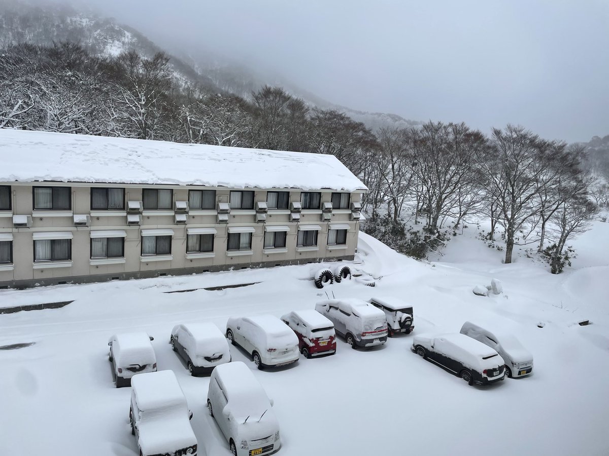 積もってますなー