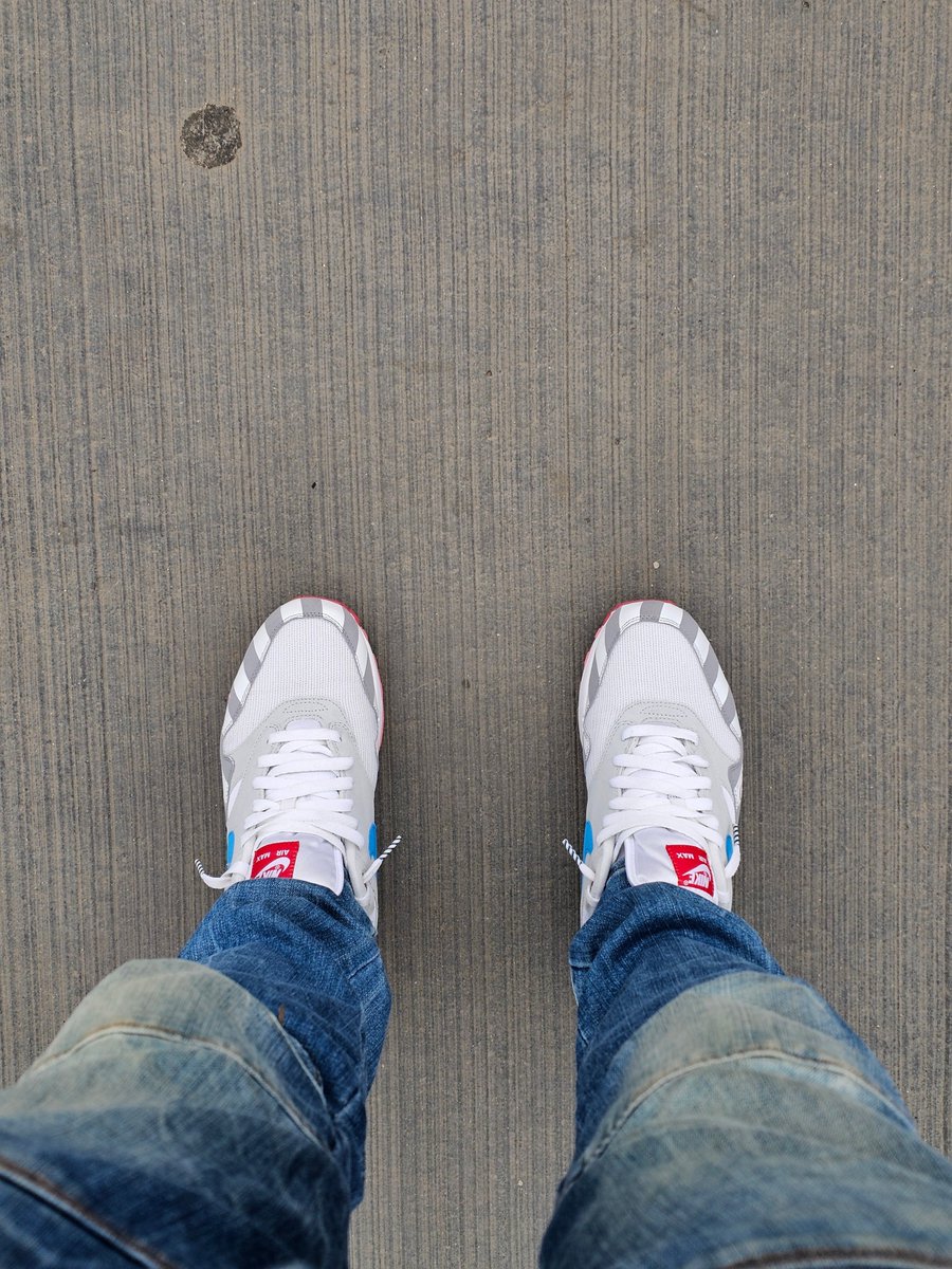 air max parra on feet