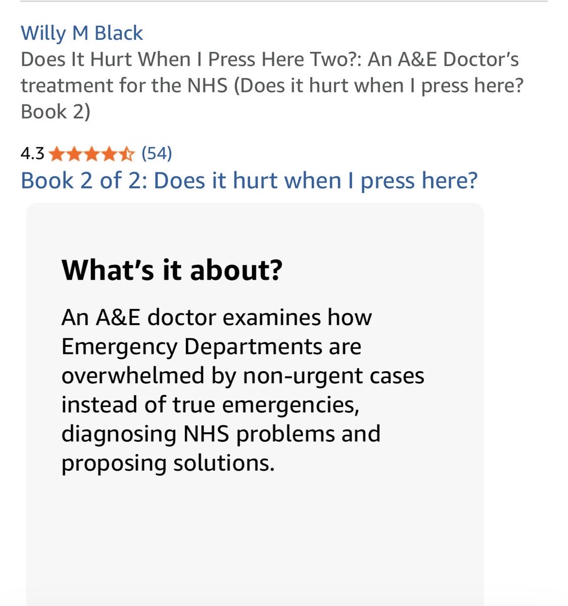 WillyMBlack's tweet photo. In case you were wondering what my books are about.
#doesithurtwhenipresshere https://t.co/gS40QQZIDs
