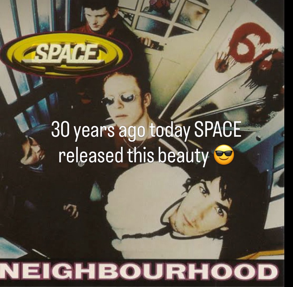 30 years ago today Space Released Neighbourhood 😎😎😎😎