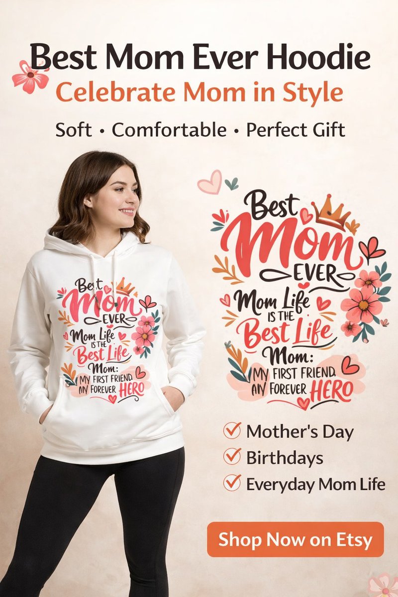 MJaarak71844's tweet photo. Best Mom Ever Sports Warmup Hoodie, Mother's Day Gift for Mom, Floral Mom Hoodie, Cute Mom Life Sweatshirt, Gift for Mom Birthday     https://t.co/LdYNjNFcpM https://t.co/FLICkrDzp5