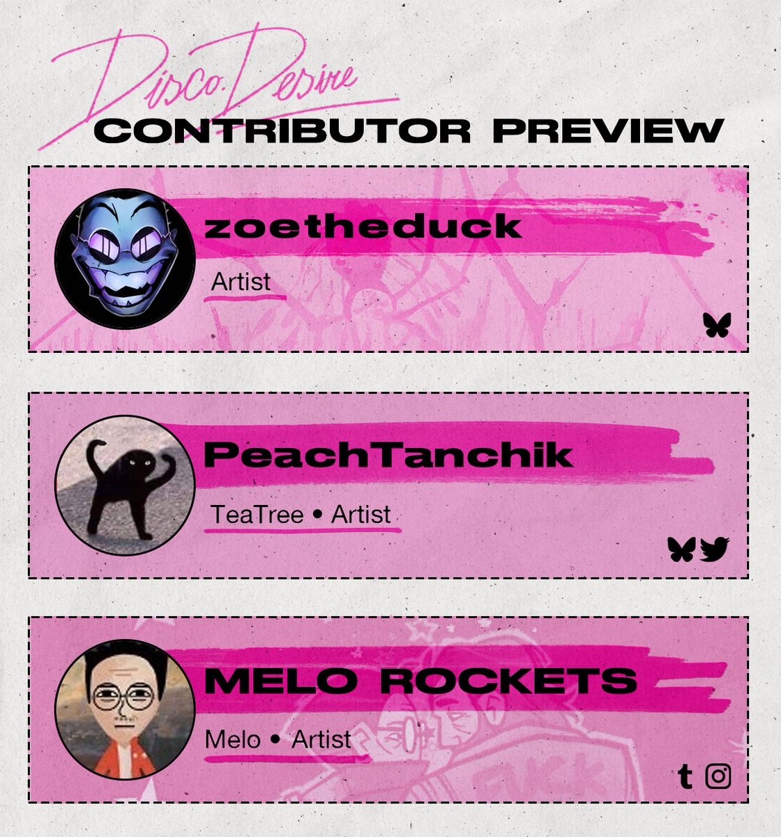 Disco Desire Zine tweet media