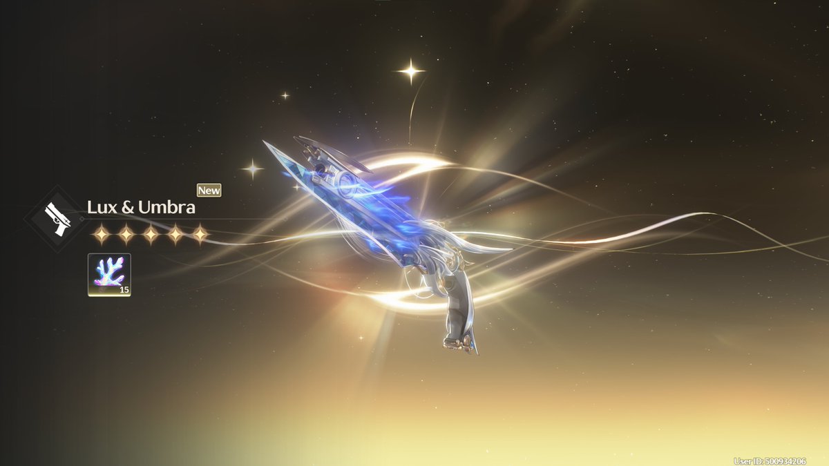 Won 50/50! Had to skip Galbrena in her first run cuz I lost so I'm happy to get her in her rerun. She's basically Dante from DMC and very fun. Also loved her from the story. A real badass. #WutheringWaves