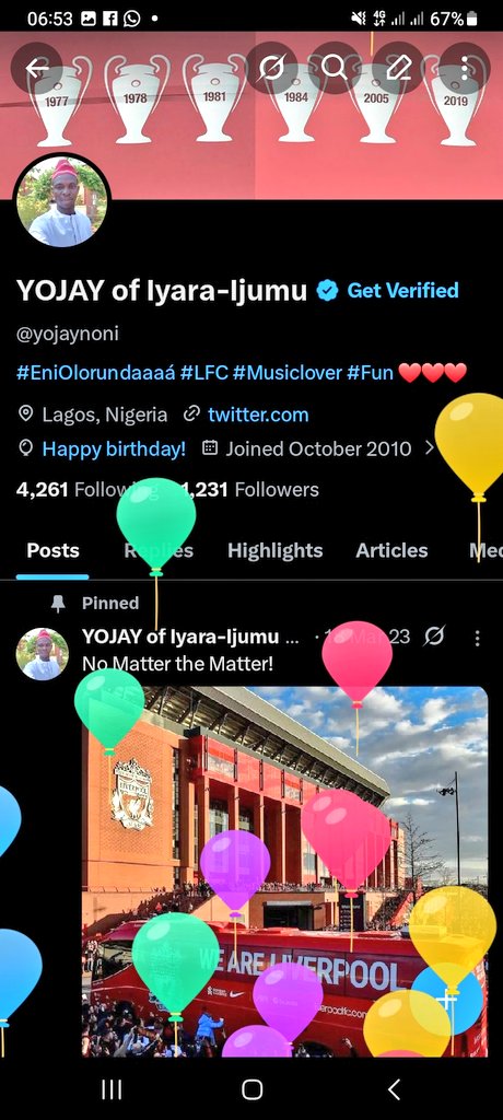 yojaynoni's tweet photo. It's my day today! Thanks be to God
#Qlink 200cc #OnGod #GodFitUseYou https://t.co/pailERHyqg