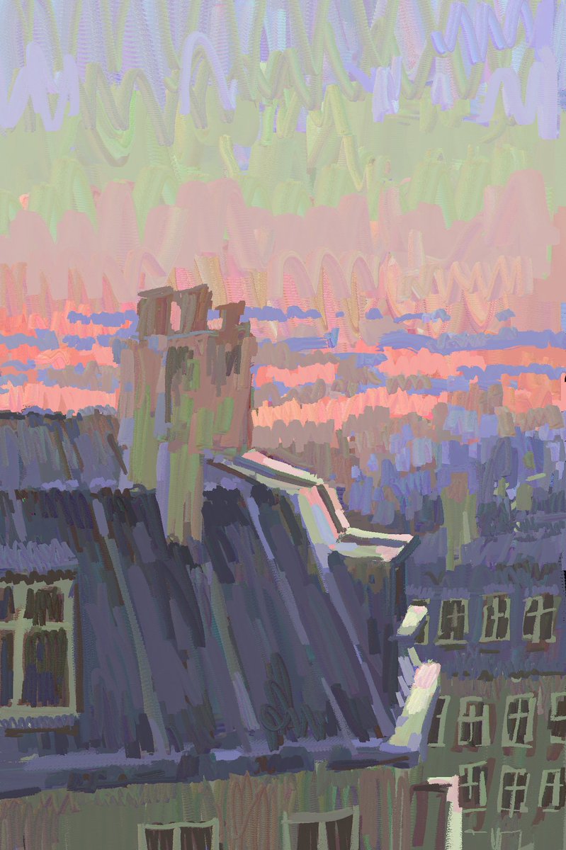 Sunfall on Paris