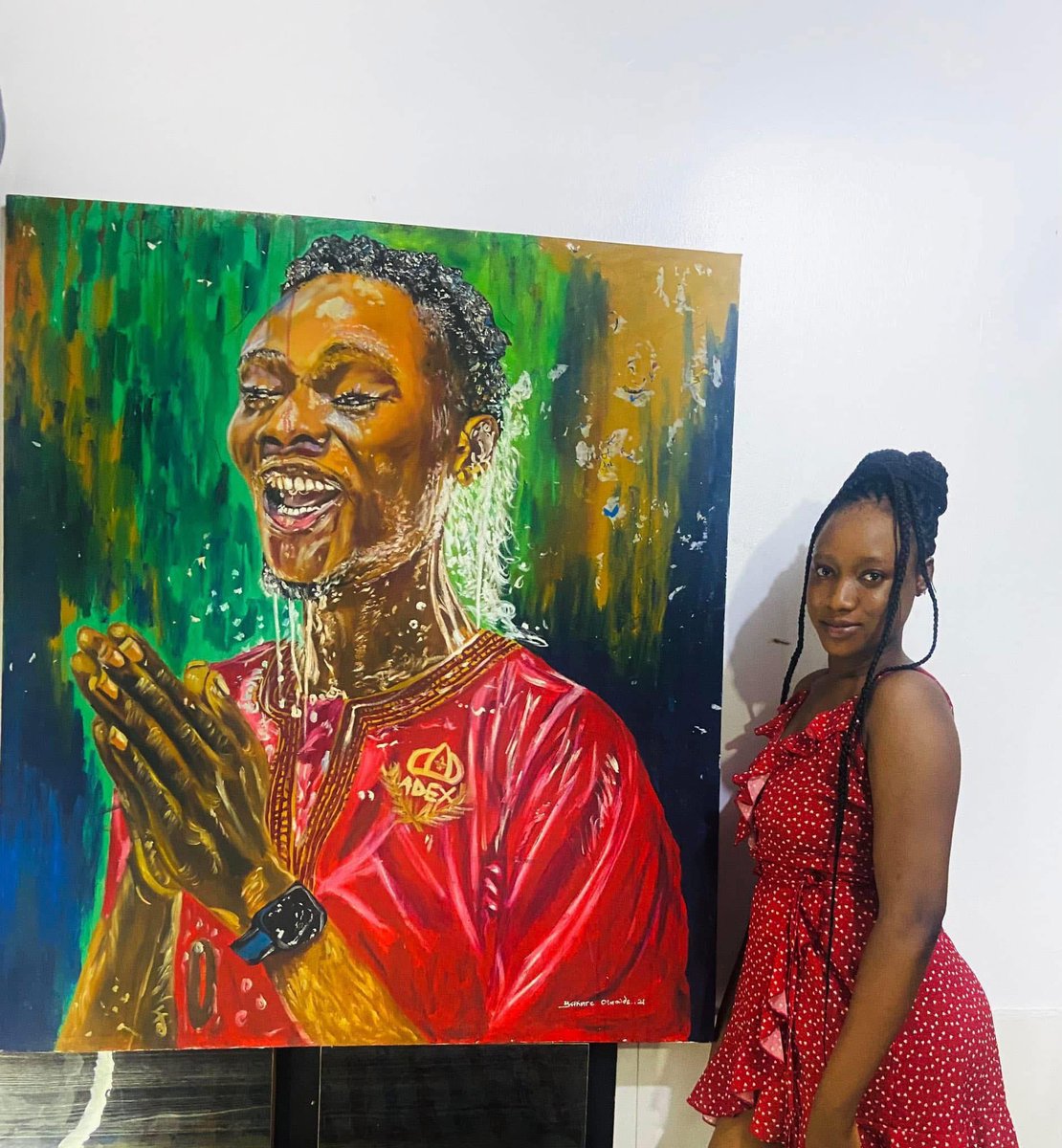 Lammie_Art01's tweet photo. I painted this 🖌️

Please spare me 2 secs of your time to reshare 🙏🏾🙏🏾🙏🏾 https://t.co/QMdGsRSmtZ