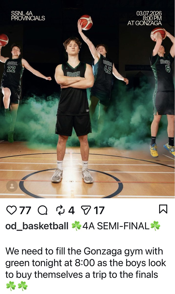 O'Donel High tweet media