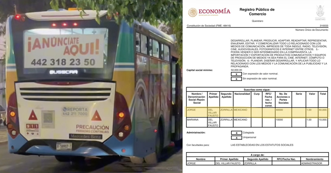 Negocio de publicidad en Qrobús, ligado a un familiar de políticos del PAN y PRI

De acuerdo con el medio La Información Ahora Mx, la empresa cobra de 9 a 24 mil pesos por anuncios en unidades y estaciones del transporte público colectivo de Querétaro.

👉 t.ly/XosAY