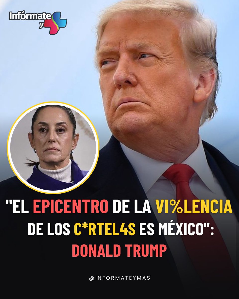 #Internacional 
¿Qué opinas? 🤔

🌎 Durante la Cumbre "Escudo de las Américas", el presidente de Estados Unidos, Donald Trump (<a href="/realDonaldTrump/">Donald J. Trump</a>), afirmó que México es el "epicentro de la vi%lencia" y lanzó diversas críticas al gobierno mexicano. ☝🏻

🇲🇽 Al ser cuestionada sobre