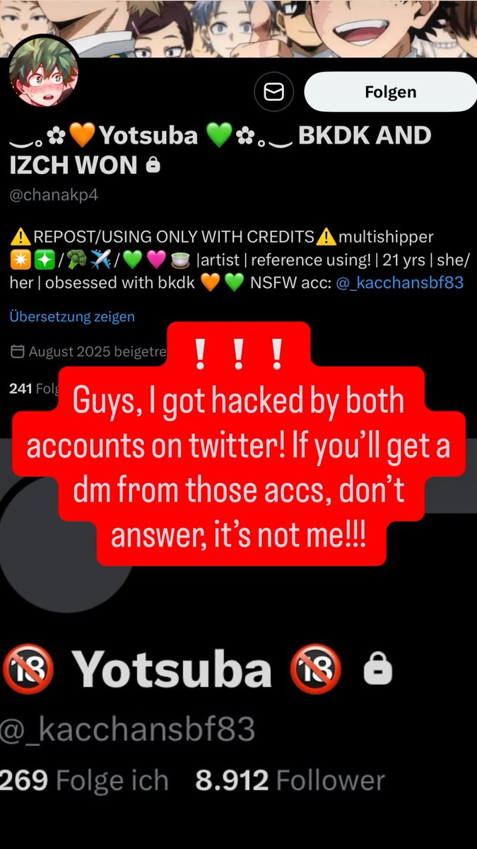 💚 Yotsuba 🧡 tweet media