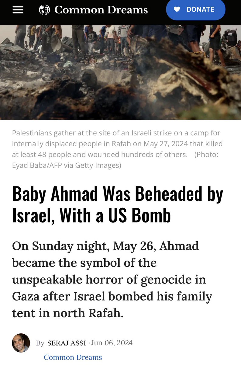 _ZachFoster's tweet photo. The country that has been “cutting babies’ heads off” would be Israel. @realDonaldTrump https://t.co/BR26tIyKVi