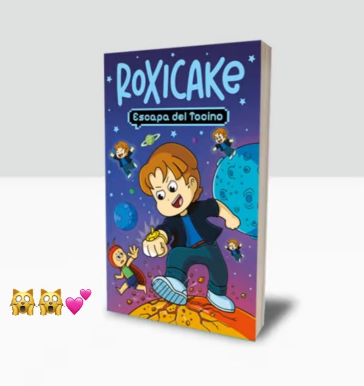 PRÓXIMAMENTE LLEGA EL LIBRO DE ROXICAKE EL PRIMERO DE ABRIL (disponible en cualquier librería) 🔥🔥 <a href="/RoxiCake_Gamer/">RoxiCake Gamer🤞👻</a>