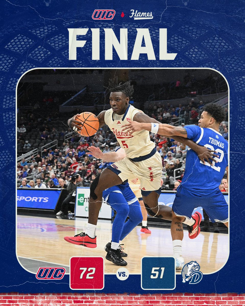 UIC Men's Basketball 🔥🏀 tweet media