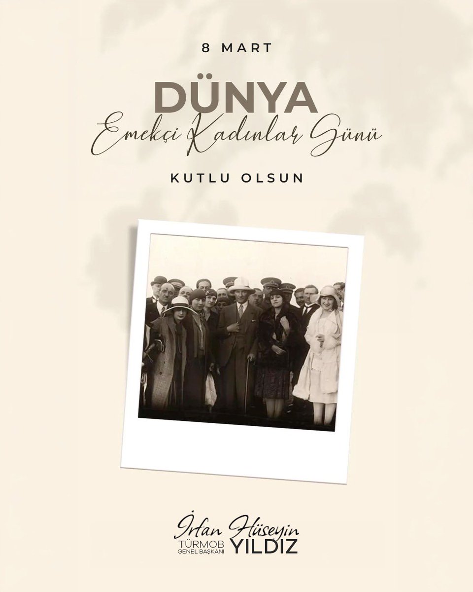 Toplumun gelişimine emekleri, bilgileri ve özverileriyle katkı sunan tüm kadınlarımızın 8 Mart Dünya Emekçi Kadınlar Günü’nü saygı ve takdirle kutluyor, eşitlik ve adalet temelinde daha güçlü bir geleceğe birlikte yürümeyi temenni ediyorum.