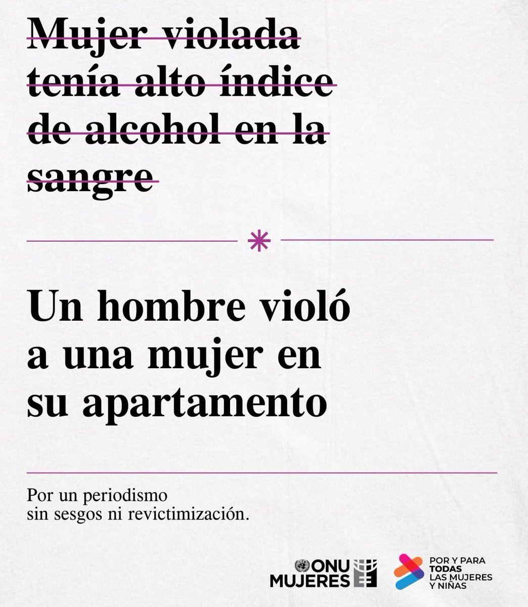 Los medios de comunicación son fundamentales para enfrentar y desnaturalizar la violencia de género. 

Aquí un ejemplo: