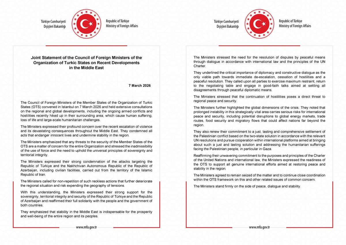Turkish MFA tweet media