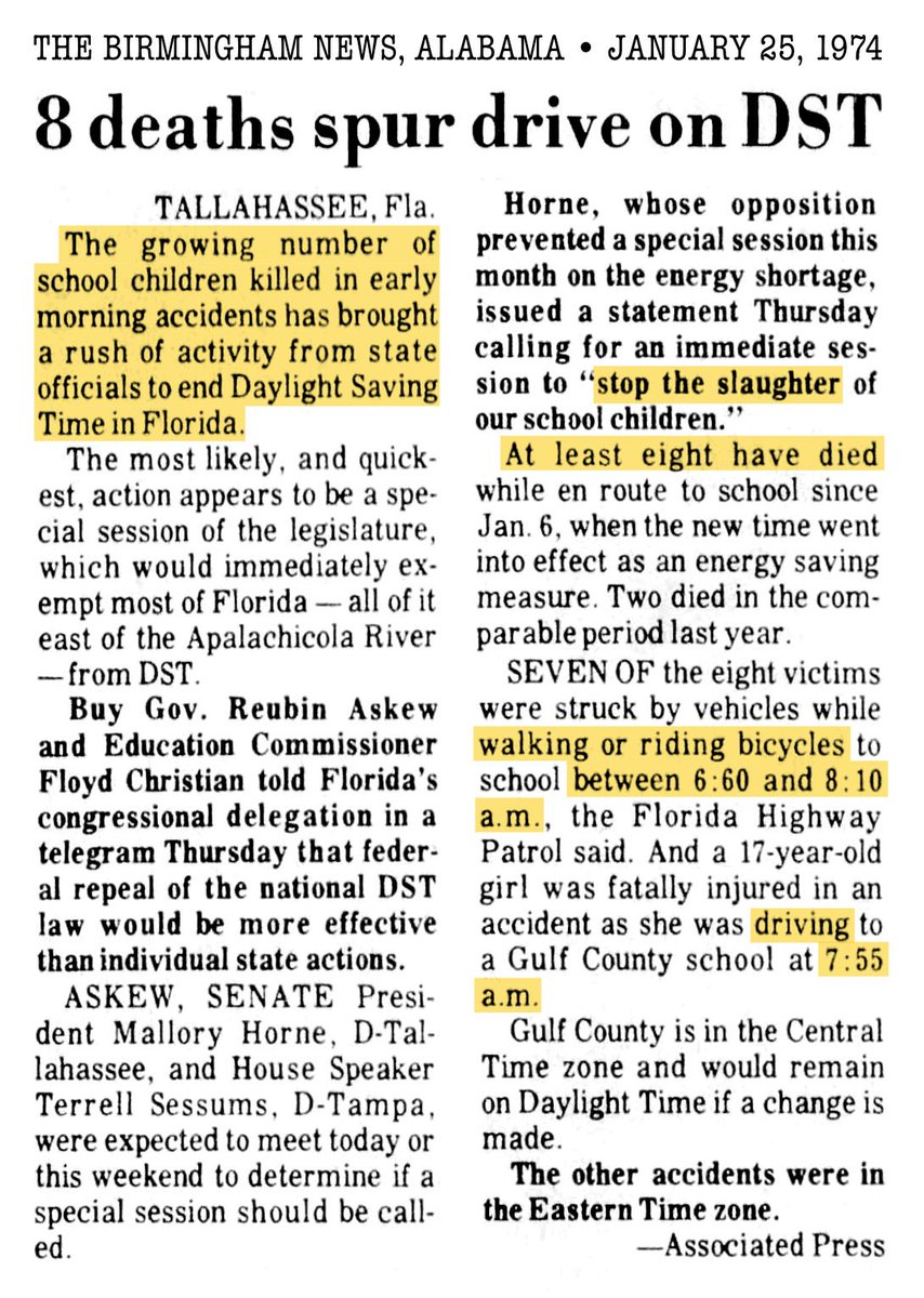 SaveStandard's tweet photo. @TEAM_USA__ No. Senator Tuberville’s permanent DST cost lives when last tried. Health and safety need permanent Standard Time, the natural clock, instead! https://t.co/bx5IFj8002