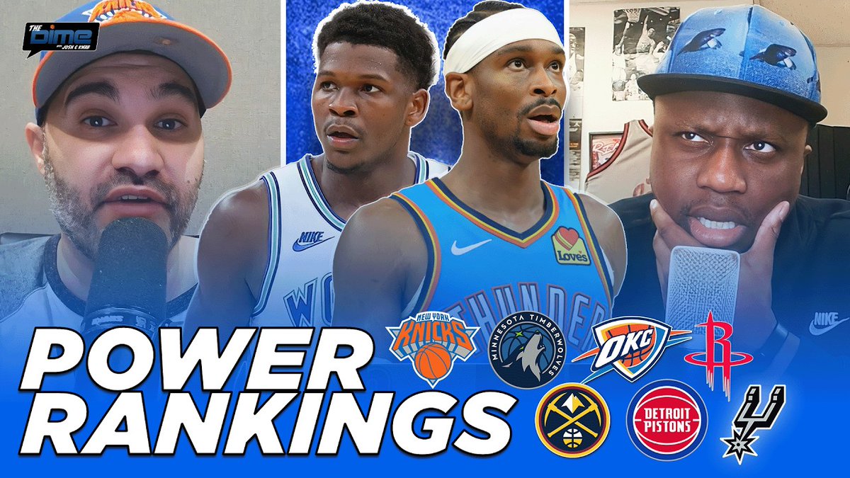 raw_chili's tweet photo. #NBA Power Rankings: Thunder are BACK, Wolves are DANGEROUS | The Dime With Josh and Kwab
https://t.co/H0nIkskf1N
#Basketball #JoshRodriguez #MinnesotaTimberwolves #MinnesotaTimberwolves #Podcast #PowerRankings #TheDime https://t.co/eGkZbMSpi3