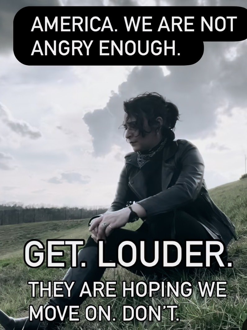 jeannie1034612's tweet image. Do not get small now, America. Do not be passive. Get LOUD for these kids. For the accountability and justice and maximum penalty of those who have committed unspeakable horrors and redefined evil. 
I know you’re in shock. Don’t go numb.

#epsteinfiles #jeffreyepstein #thefiles