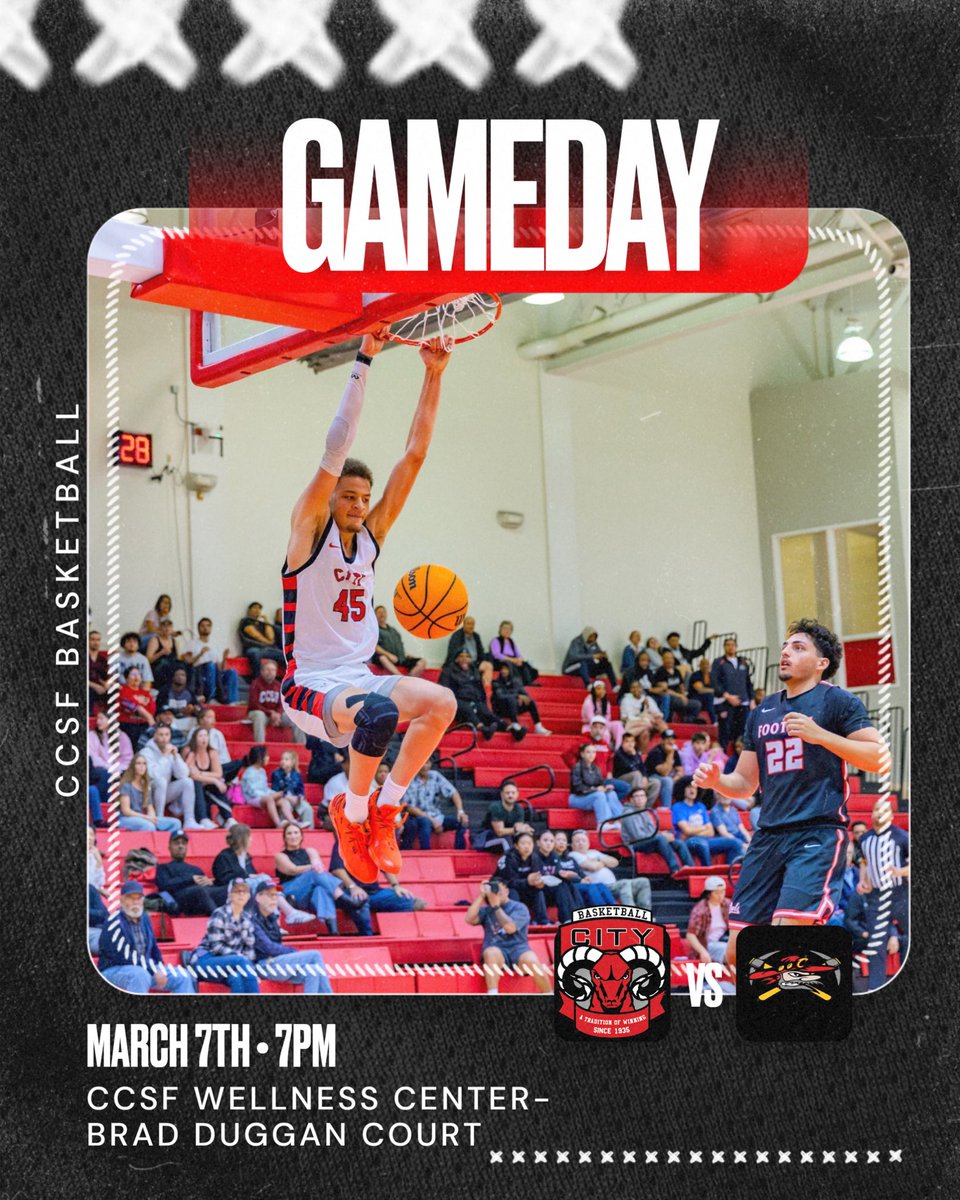 CCSF Men's Basketball tweet media
