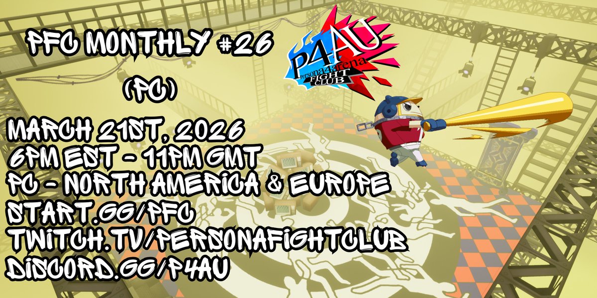 Persona Fight Club tweet media