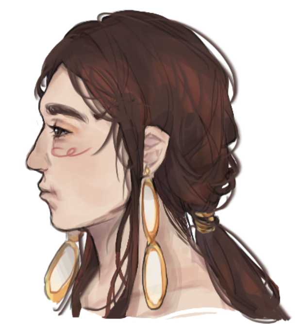 orphicmedieval's tweet photo. some more art, did this on magma, working on my girlie.... my dear akotsk oc....... https://t.co/XxKCaplv4r