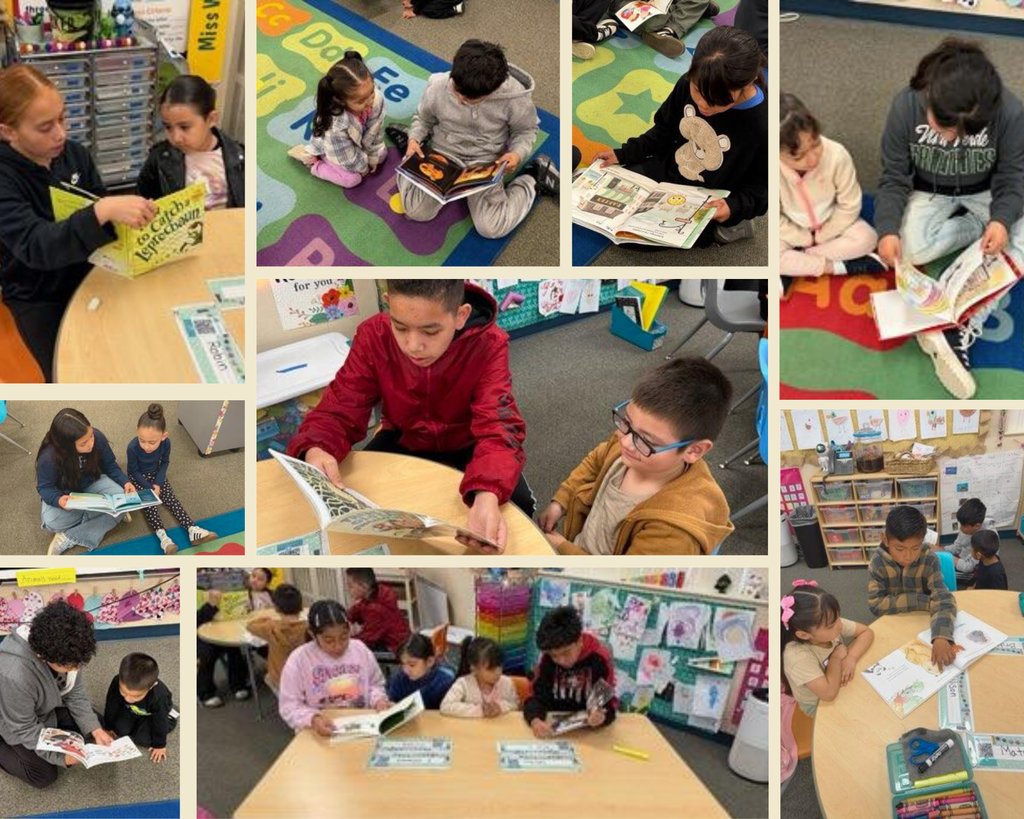 CCES_GUSD's tweet photo. 📚✨ Read Across America ✨📚
We are so proud of our students for their enthusiasm, kindness, and love of books. Moments like these remind us how powerful reading can be when we share it with others https://t.co/nrV9K6u32W