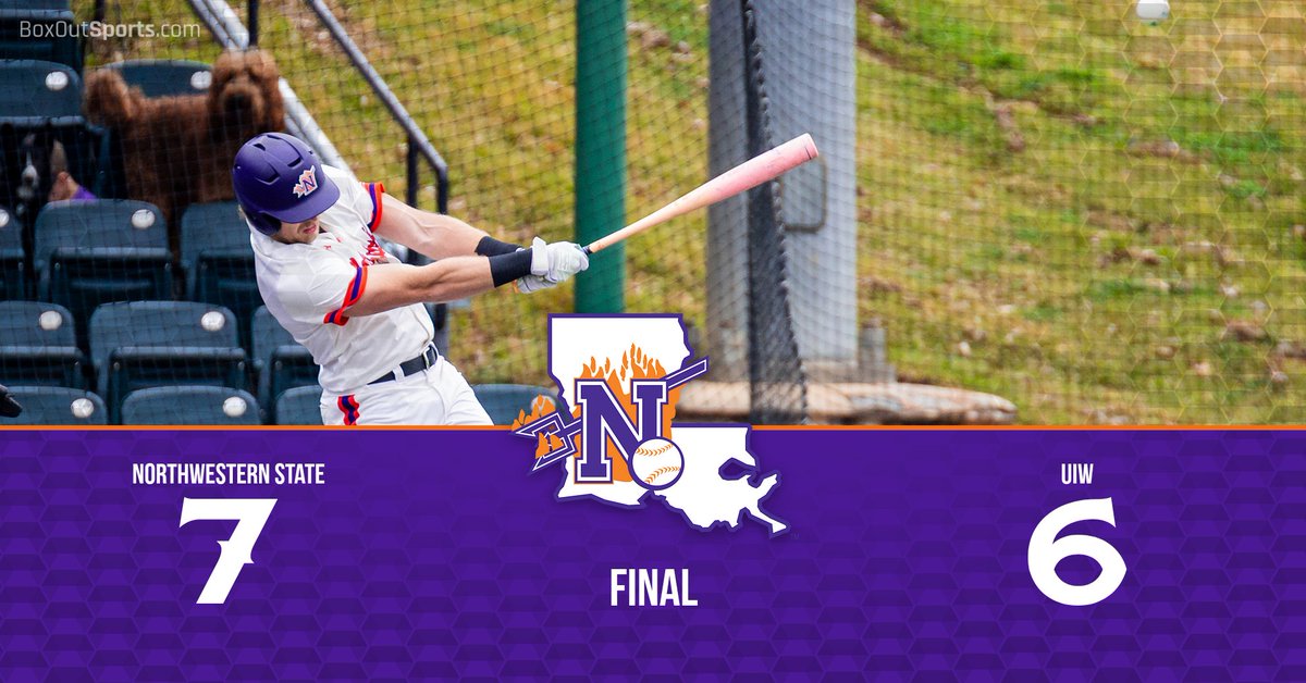 NSUDemonsBSB's tweet photo. Extra innings 🤝 Demon wins

#ForkEm x #BStroBoys x #138 https://t.co/IPWicP5FiQ